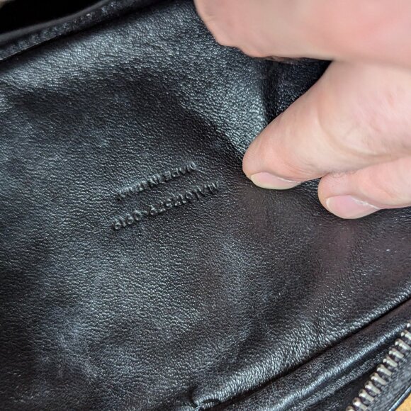 YSL Lou Mini Matelasse Leather Camera Bag Black & Silver Hardware - Picture 8 of 15